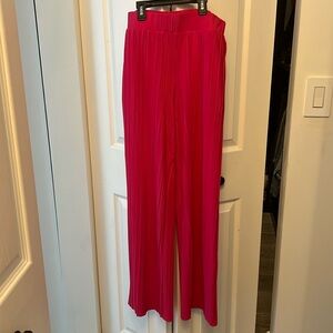 Elie Tahari Pleated Wide Leg Pant